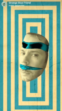 Strange Blue Friend