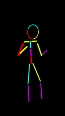 Neon Stickman