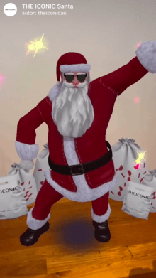 THE ICONIC Santa