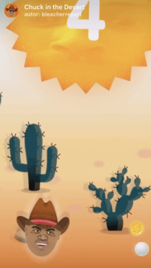 Chuck in the Desert