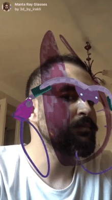 Manta Ray Glasses