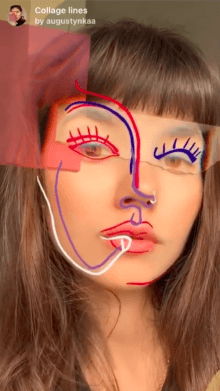 Collage lines