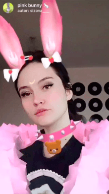 pink bunny