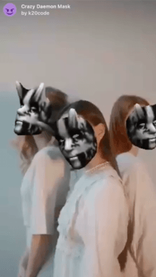 Crazy Deamon Mask