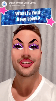 Down Under Drag Lewk