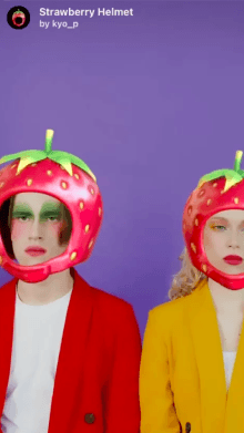 Strawberry Helmet