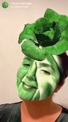 Cara a lechuga