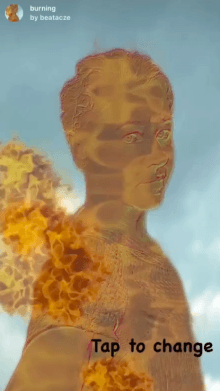 burning