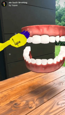 AR Tooth Brushing