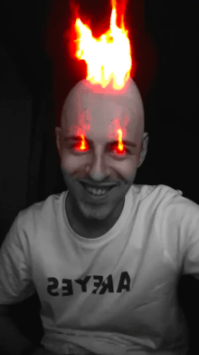 BURNING PUNK BALD