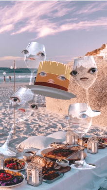 CAKE AND CUPS