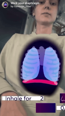 Work your diaphragm