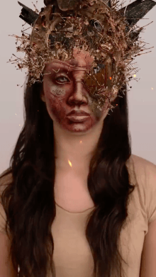 Corroded head