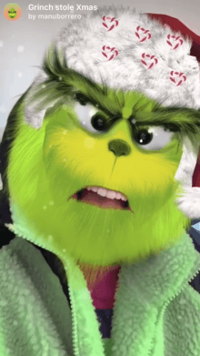 Grinch stole Xmas