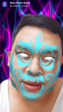 Belu Neon Mask