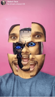 Robot face