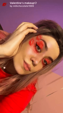 Valentine's makeup♡