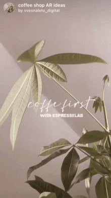 coffee shop AR ideas