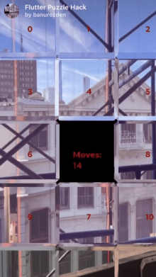 Flutter Puzzle Hack
