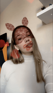 Kissed bunny