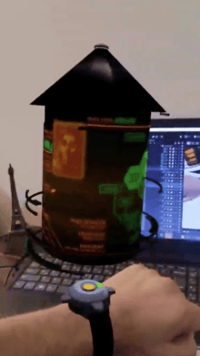 Cyber watch 3D