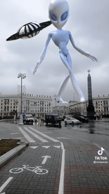 Alien in the city