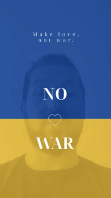 NO WAR