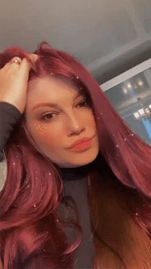 Hair glitter bar