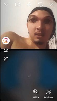 Reação engraçada