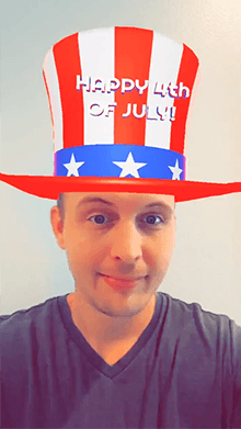 Fourth of July Hat