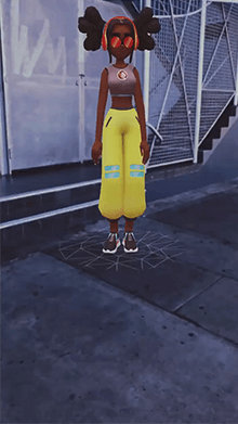 Dancing Funk Girl