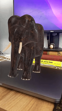 Wooden Elephant