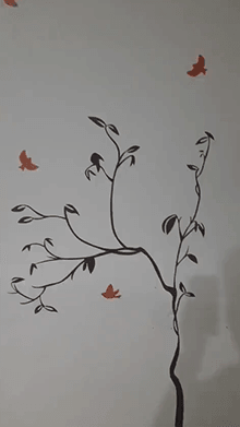 Butterfly on hand