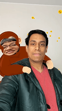 My monkey friend