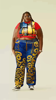 AI Klimt Jeans