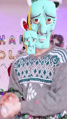 Squidward walking