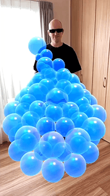 Audio Bubble Dress