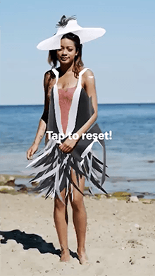 Sparkle AR dress