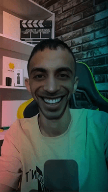 Tongue and smile