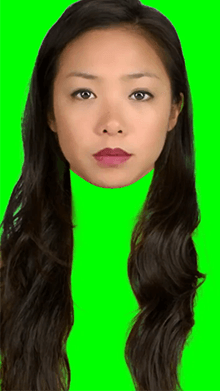 Head Green Screen