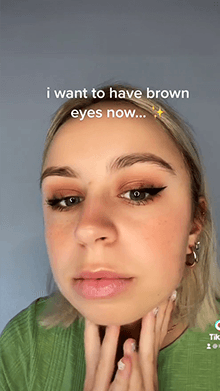 brown doe eyes