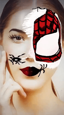 Spider makeup🕷️🕸️