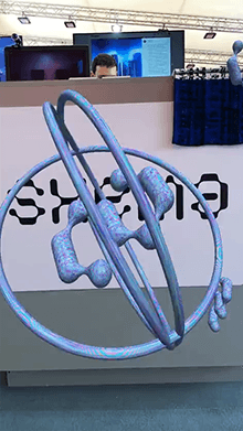 Interactive logo