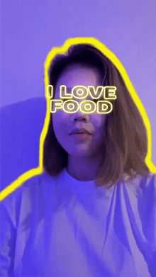 I love food