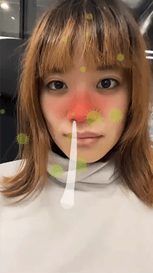 Running nose flu