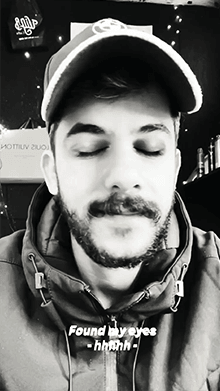 close eyes