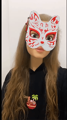 Kitsune Mask