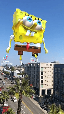 step up spongebob