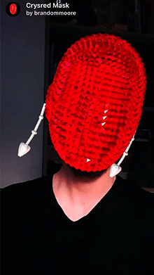 Crysred Mask