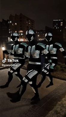 metaLED dance suit